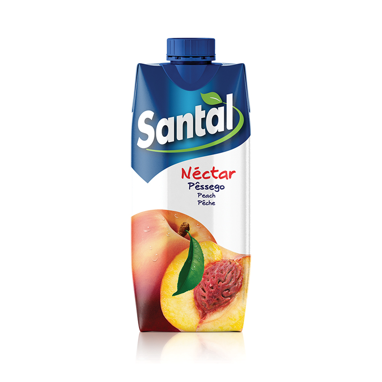 SANTAL NECTAR 330ML PESSEGO C/18